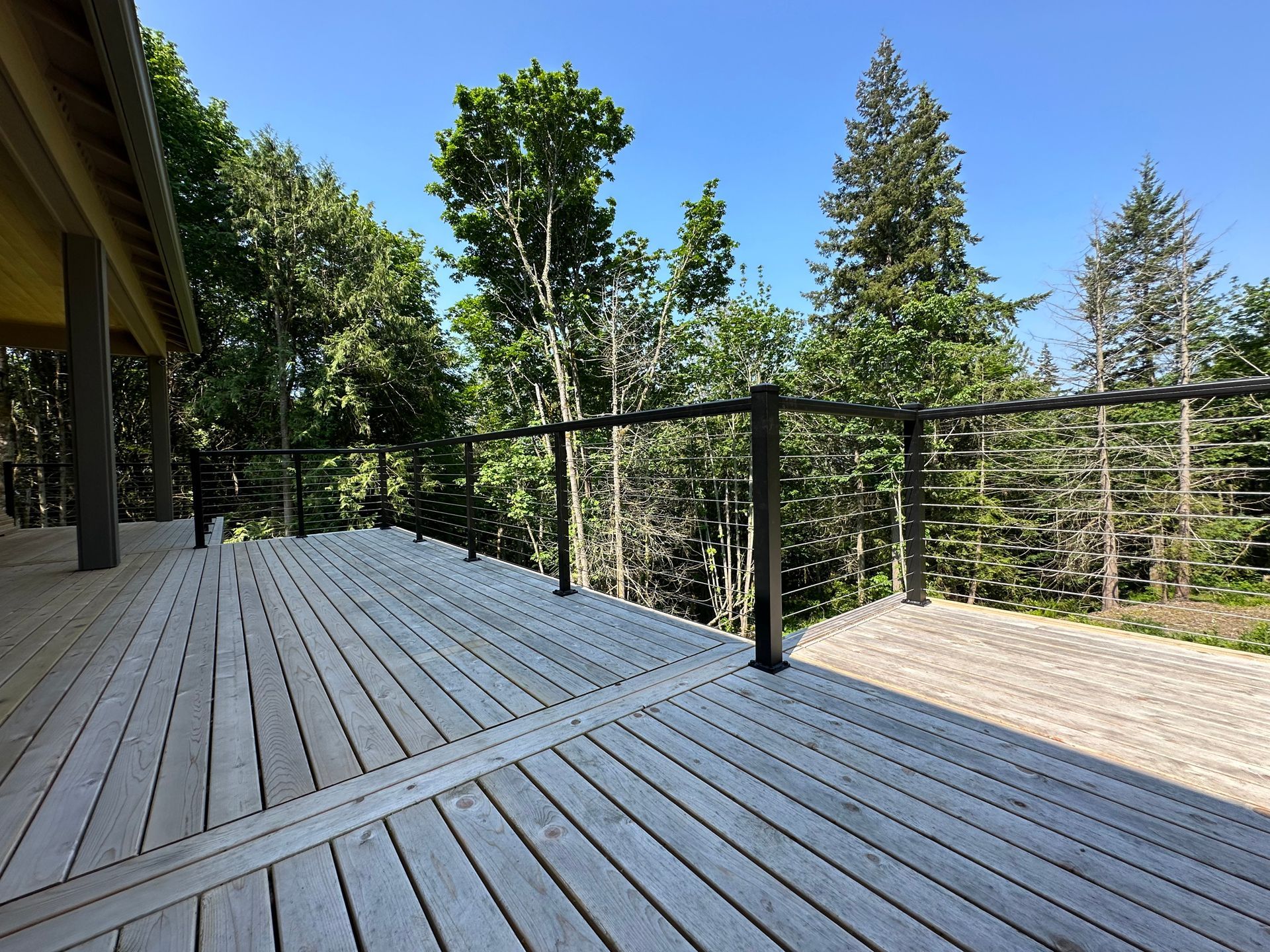 Custom porch railing systems