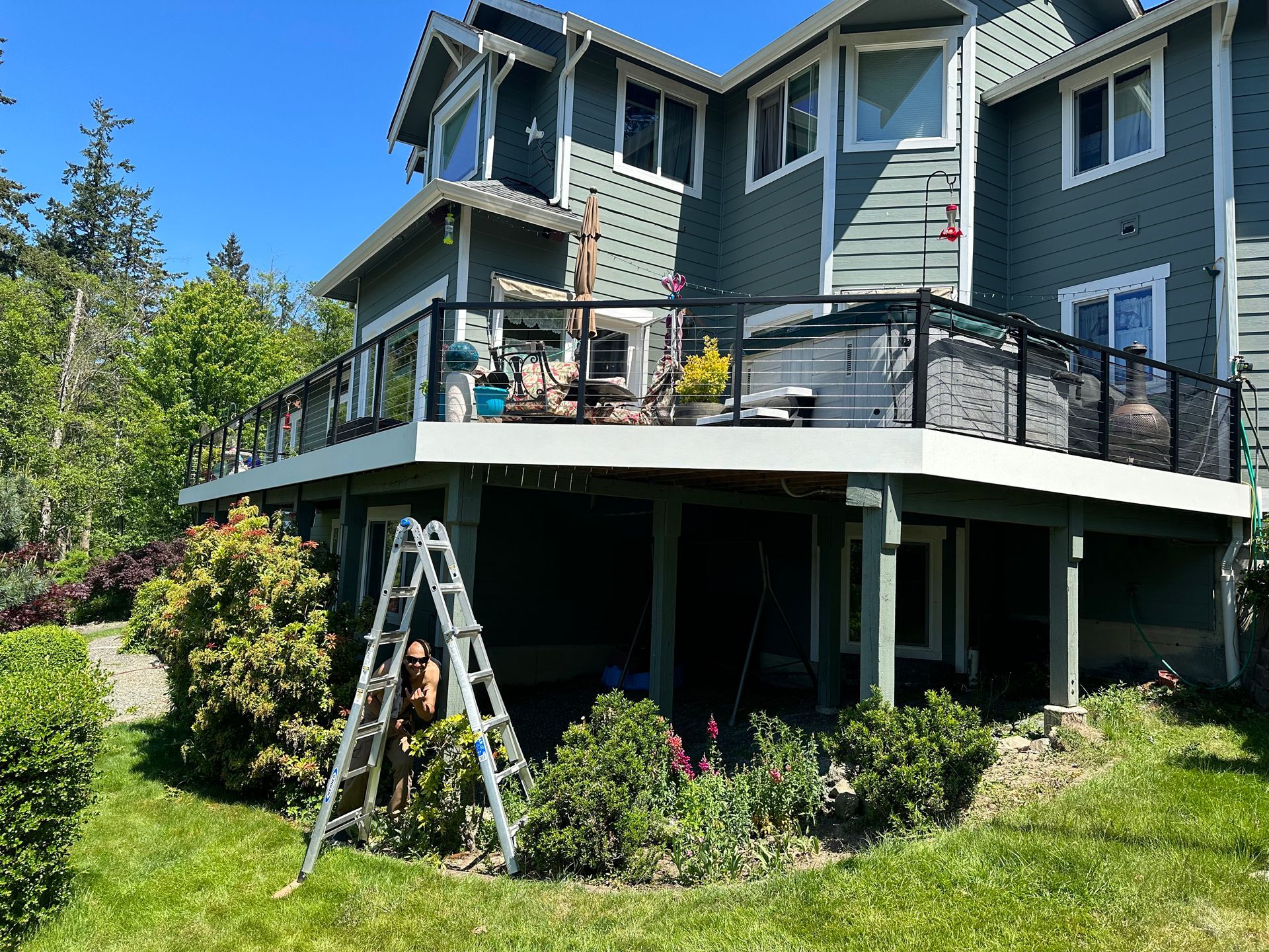 New deck and railing system