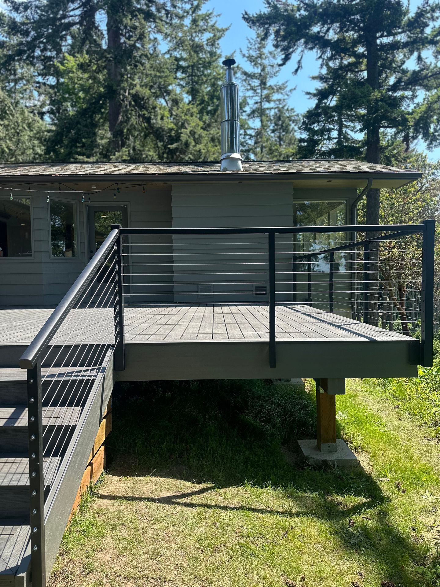 New stair and railing system installations