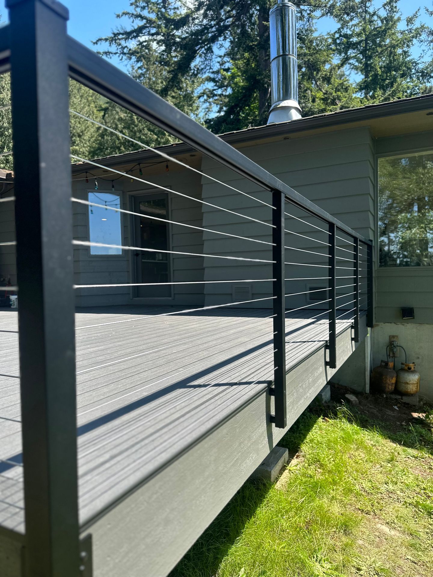 New stair railing systems