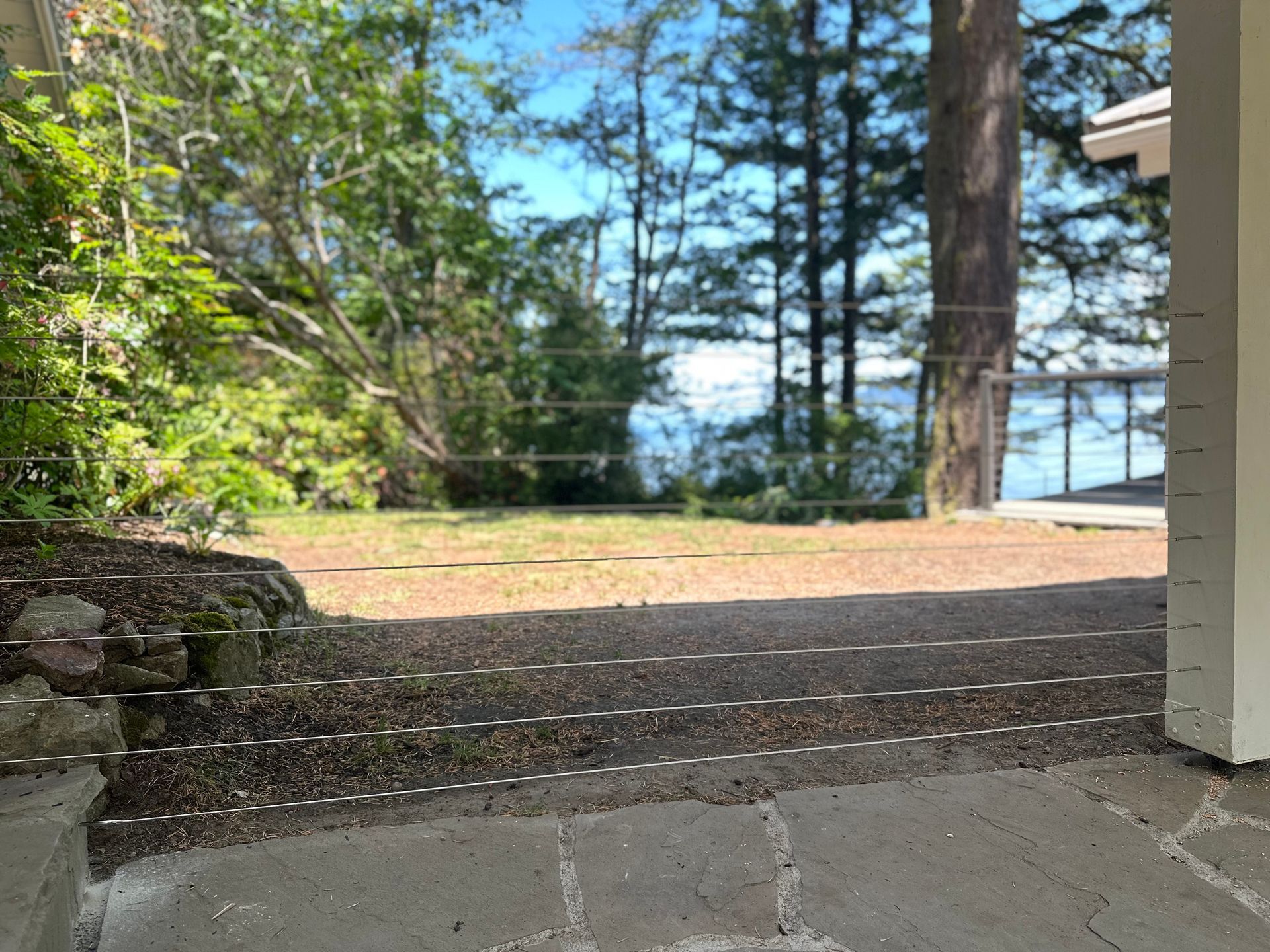 Tight shot cable railing