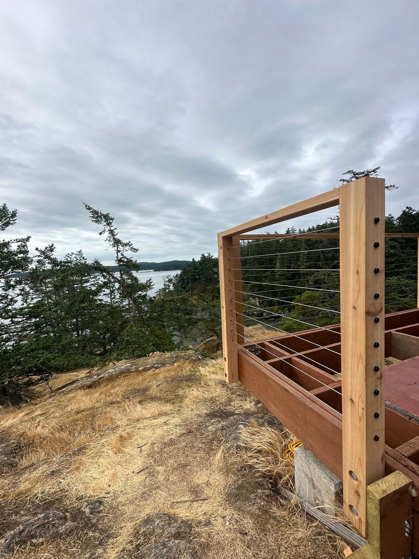 New deck in progress