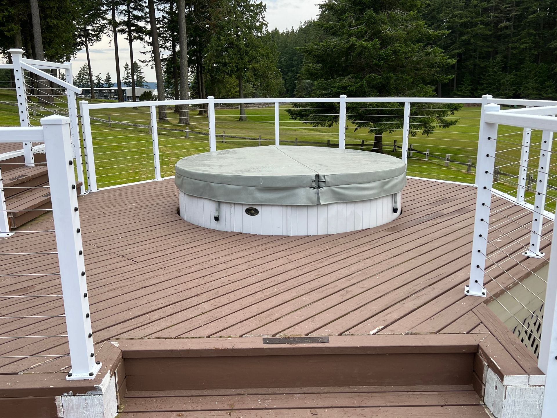 Custom deck installation