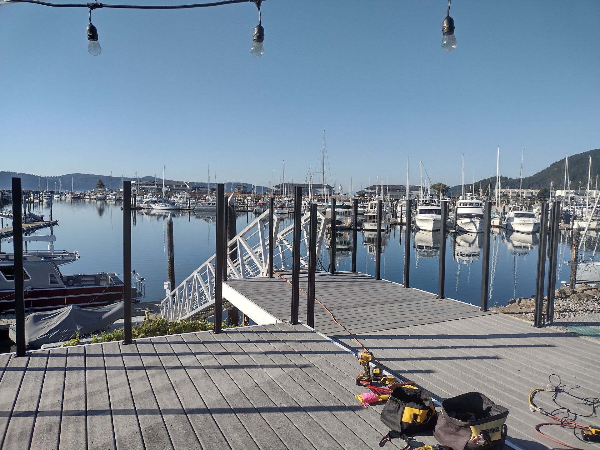 Custom railing structure