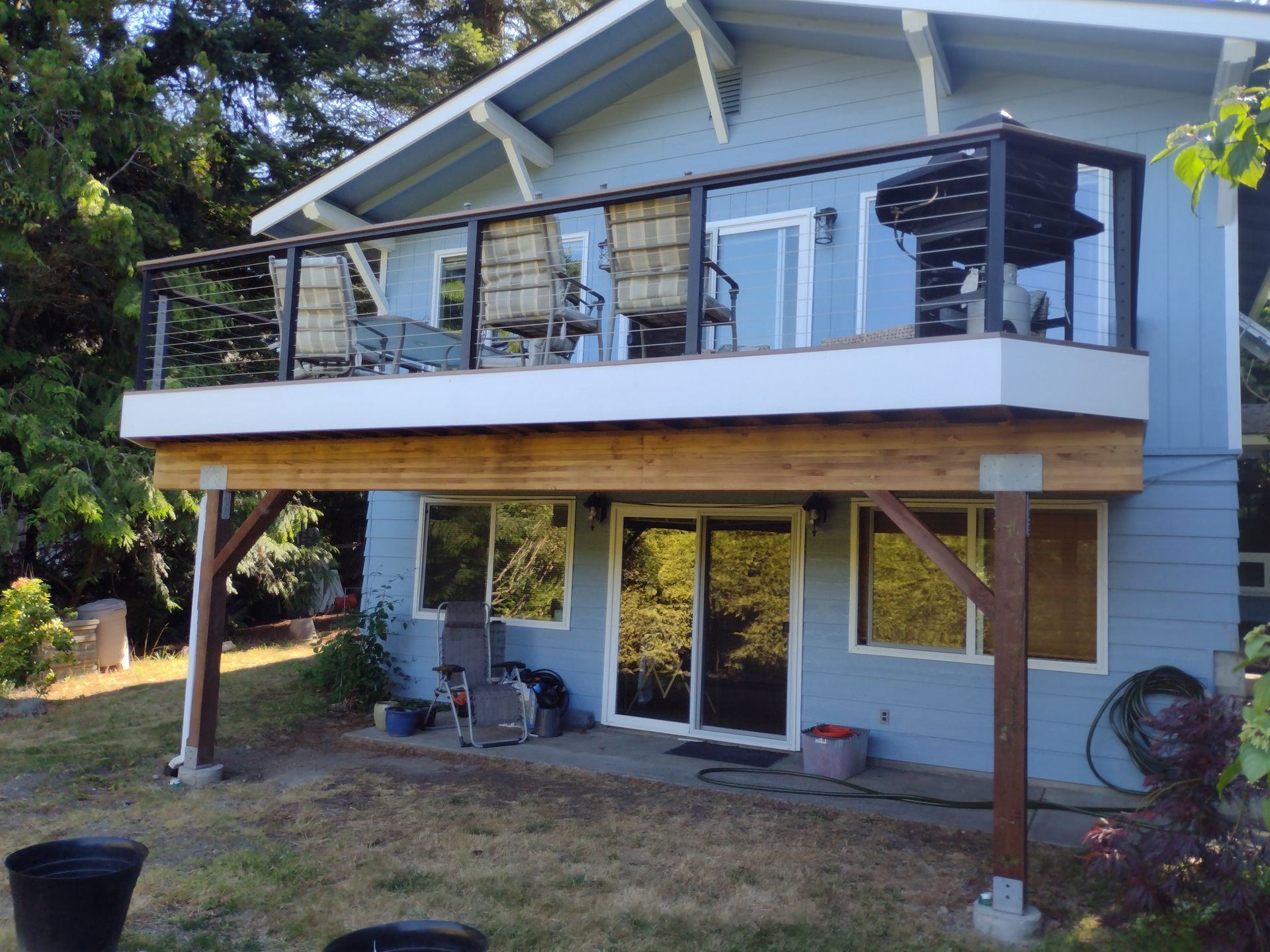 Custom deck structure