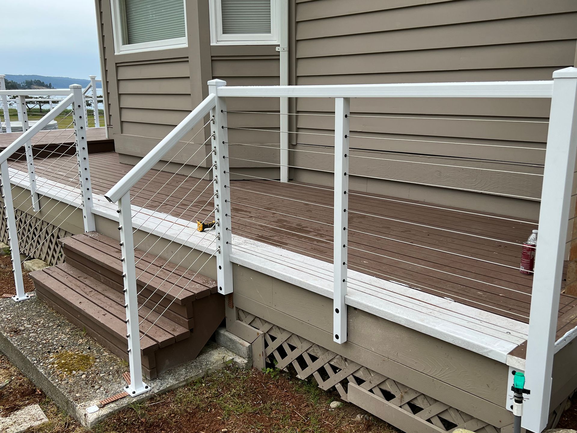 Custom deck & railing installations