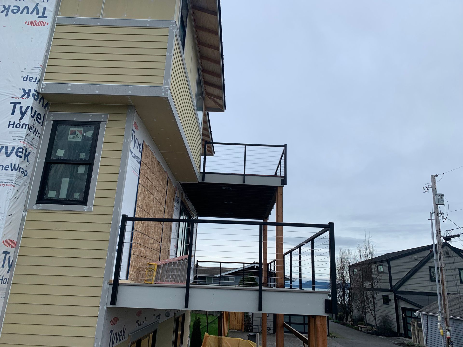 Railing and deck development