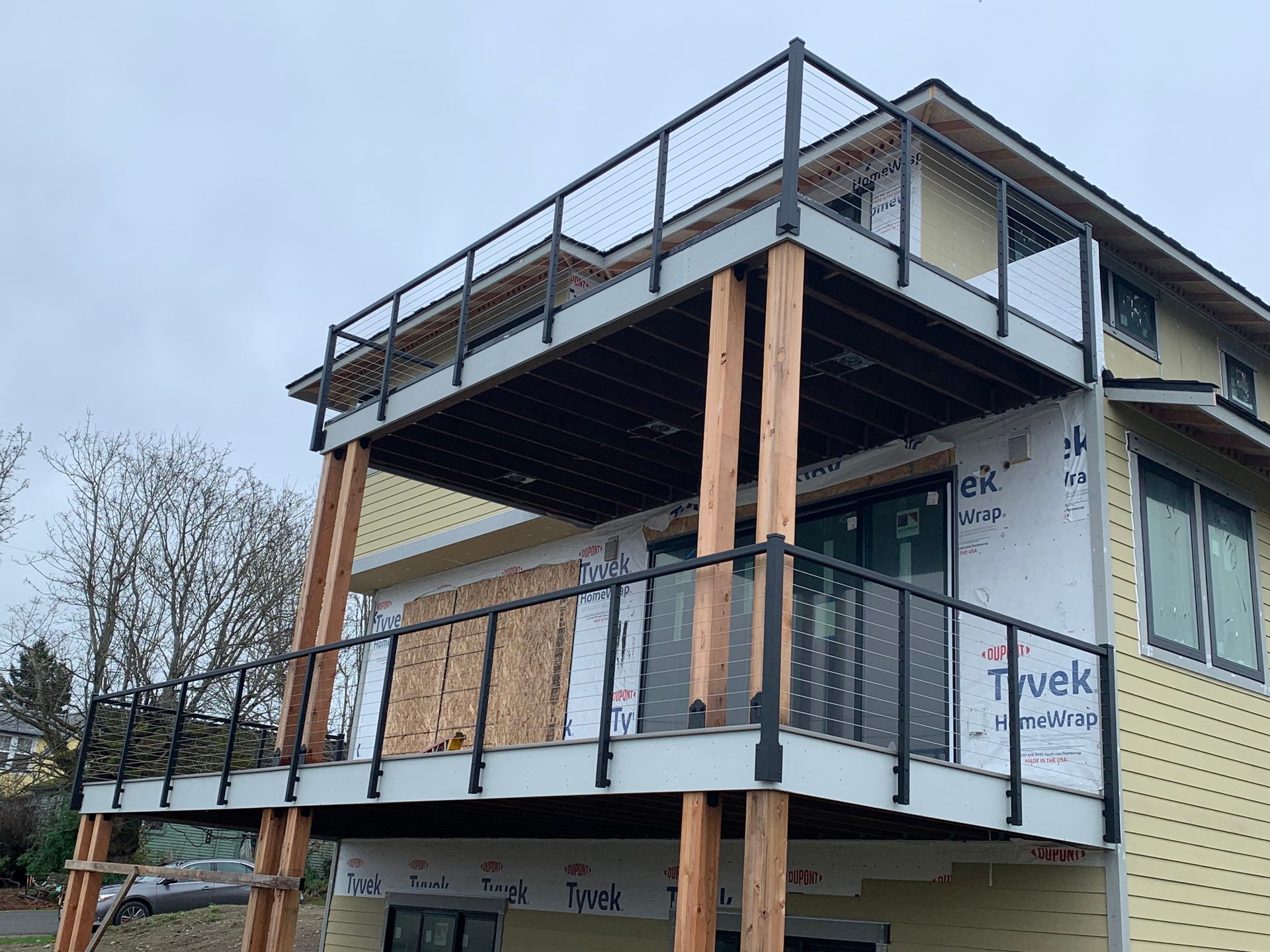 Railings and deck development