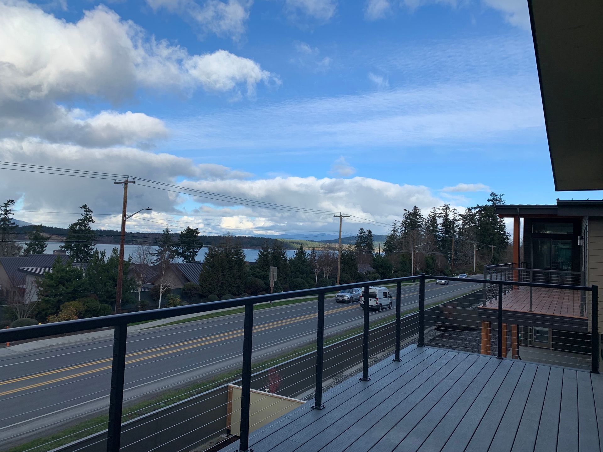 Beautiful stainless-steel railings