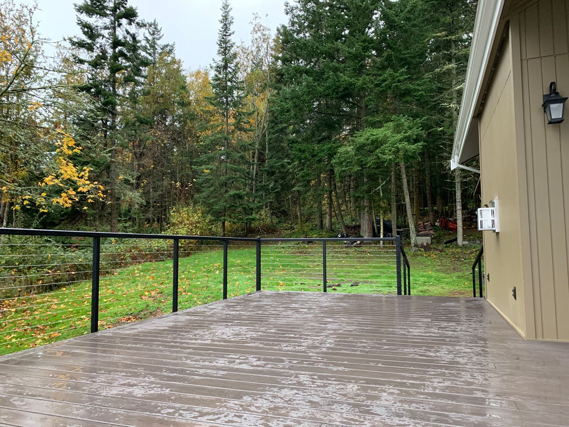 Created stainless-steel railings