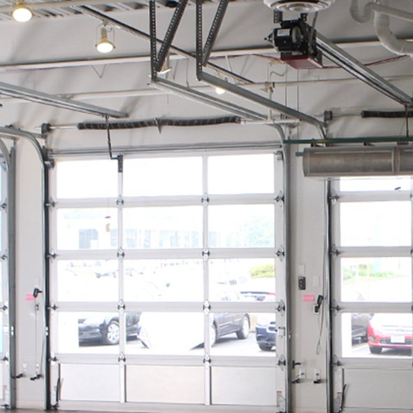 Sectional Aluminum Doors