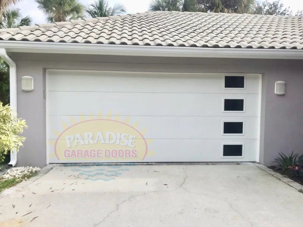 Residential garage door