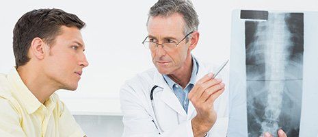 a doctor explaining to a patient