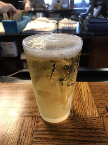 Glass of beer