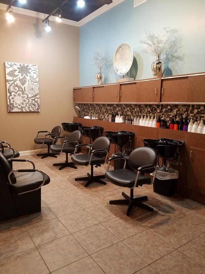 Clean salon interior