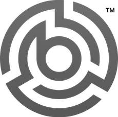 Stylized gray circular logo with a central ring and segmented arcs, with a small ™ mark in the top right.