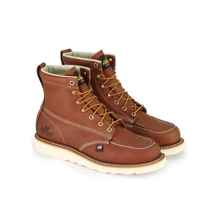 8144200 American Heritage 6 inch Tobacco Moc toe Maxwear Wedge