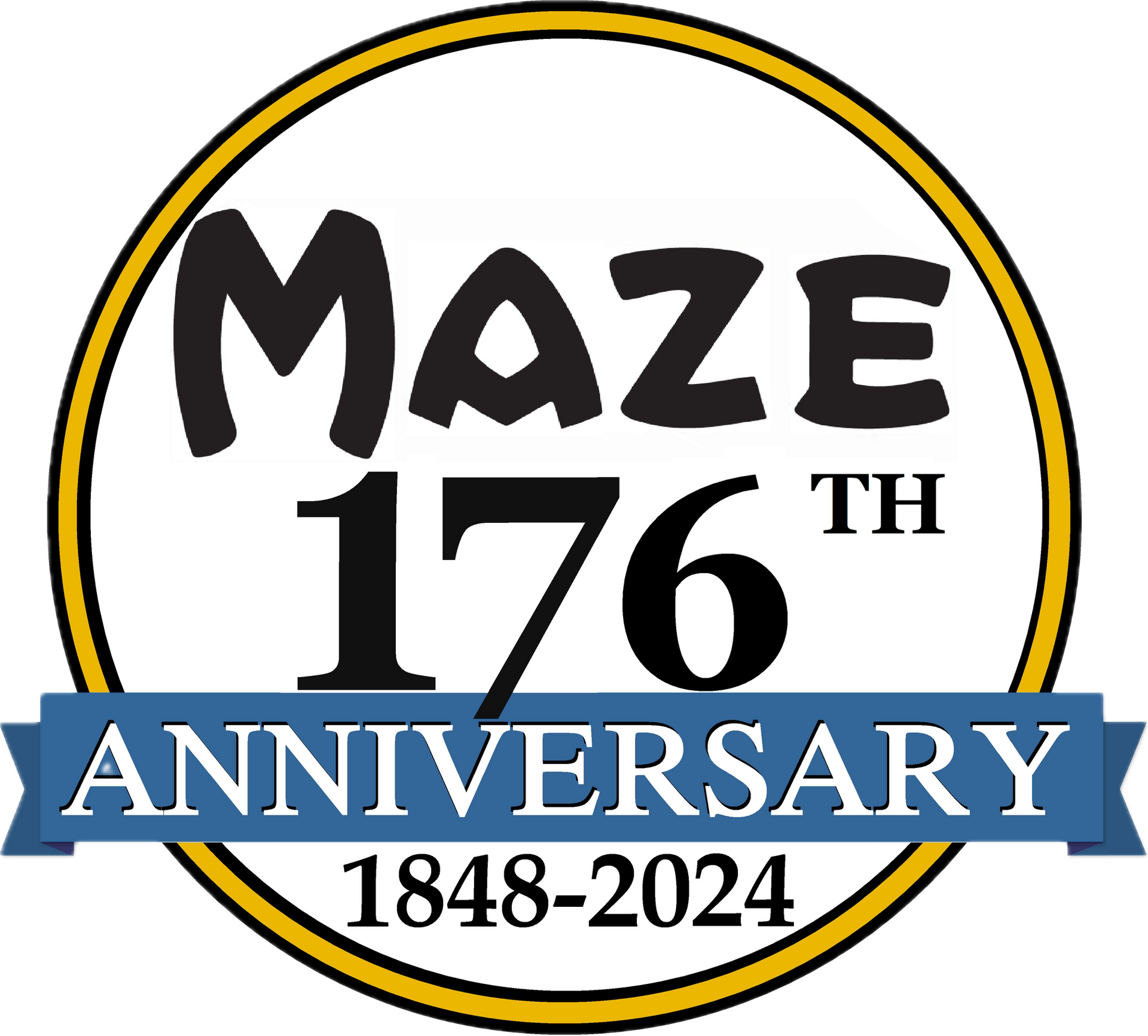 Maze 175th Anniversary logo