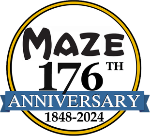 Maze 175th Anniversary logo