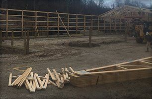 Wood supplies for construction