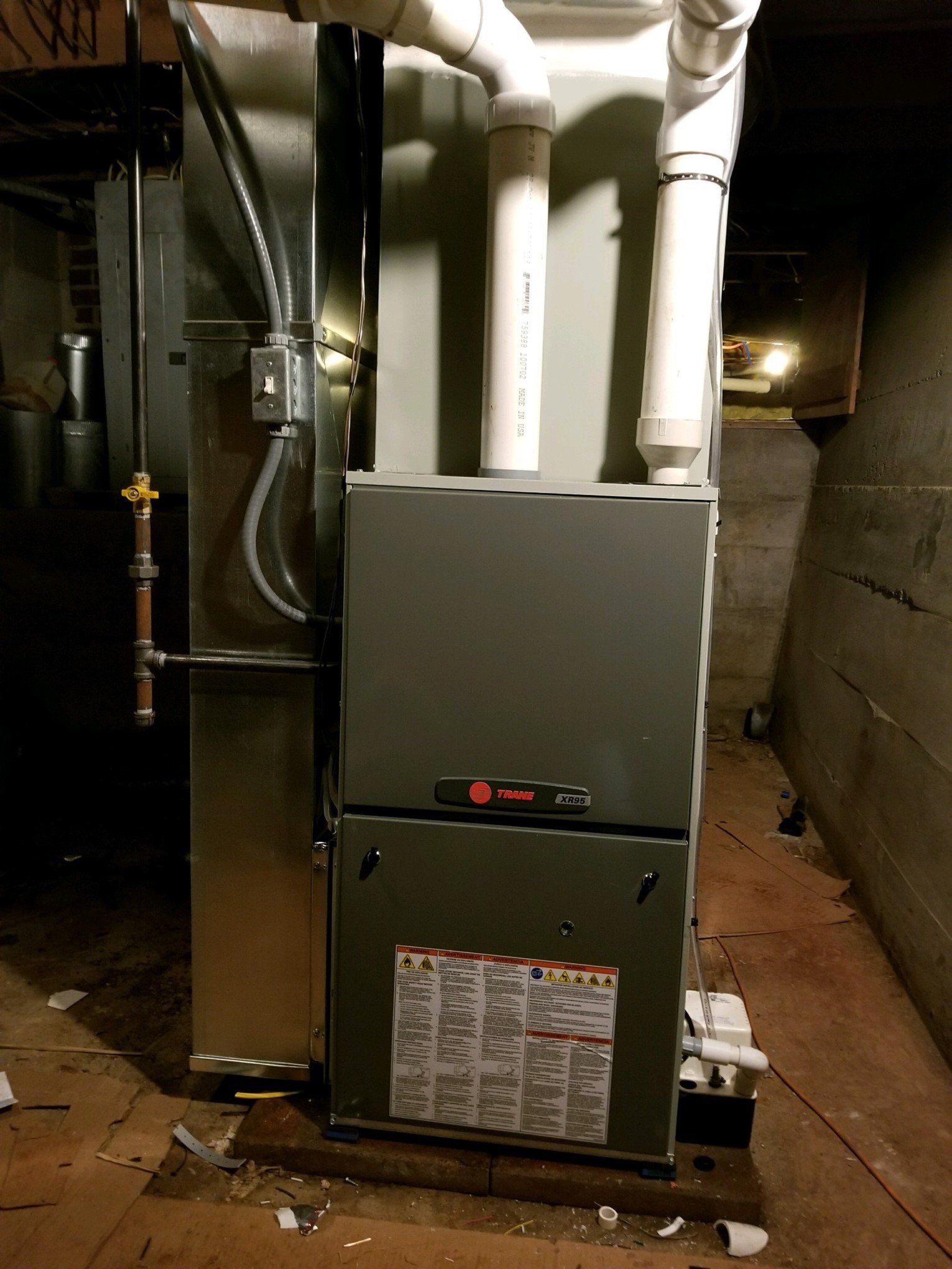 Trane heating equipment