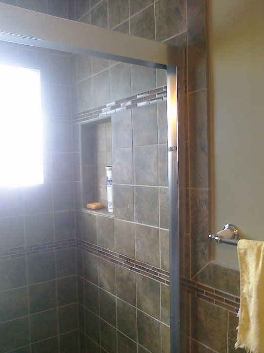 Tiled bathroom
