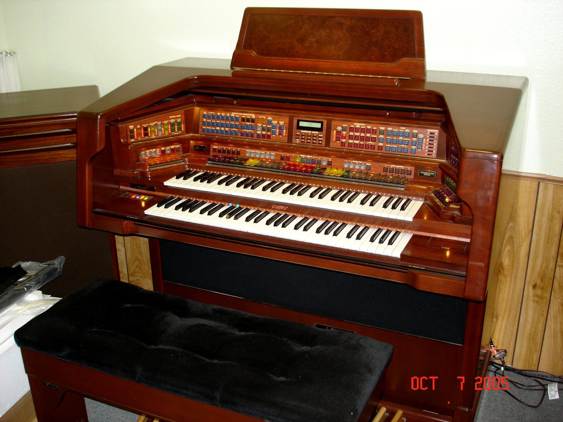 Vintage piano