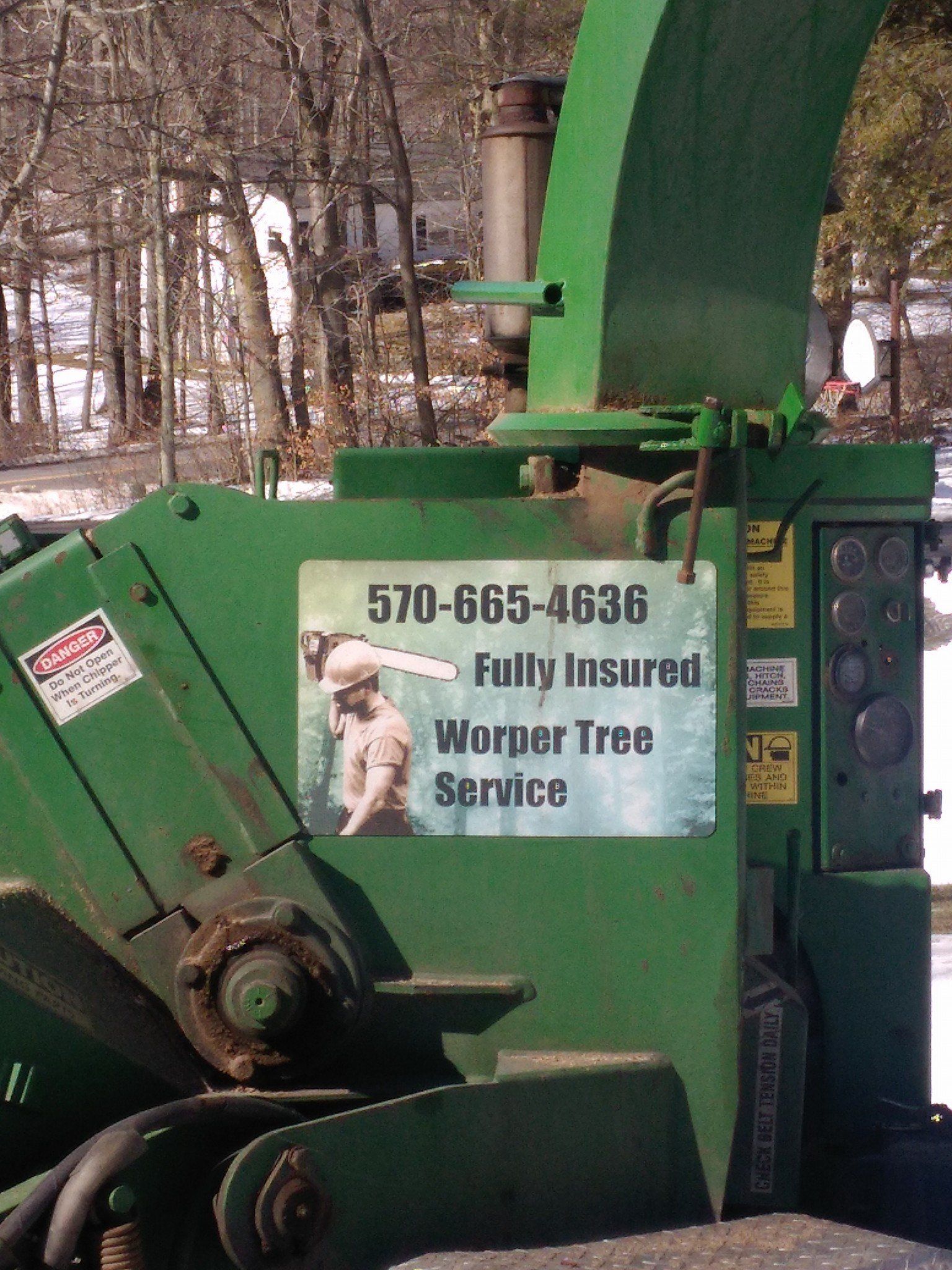 Tree removal equipment