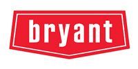 Red and white Bryant logo, text within a red geometric shape.