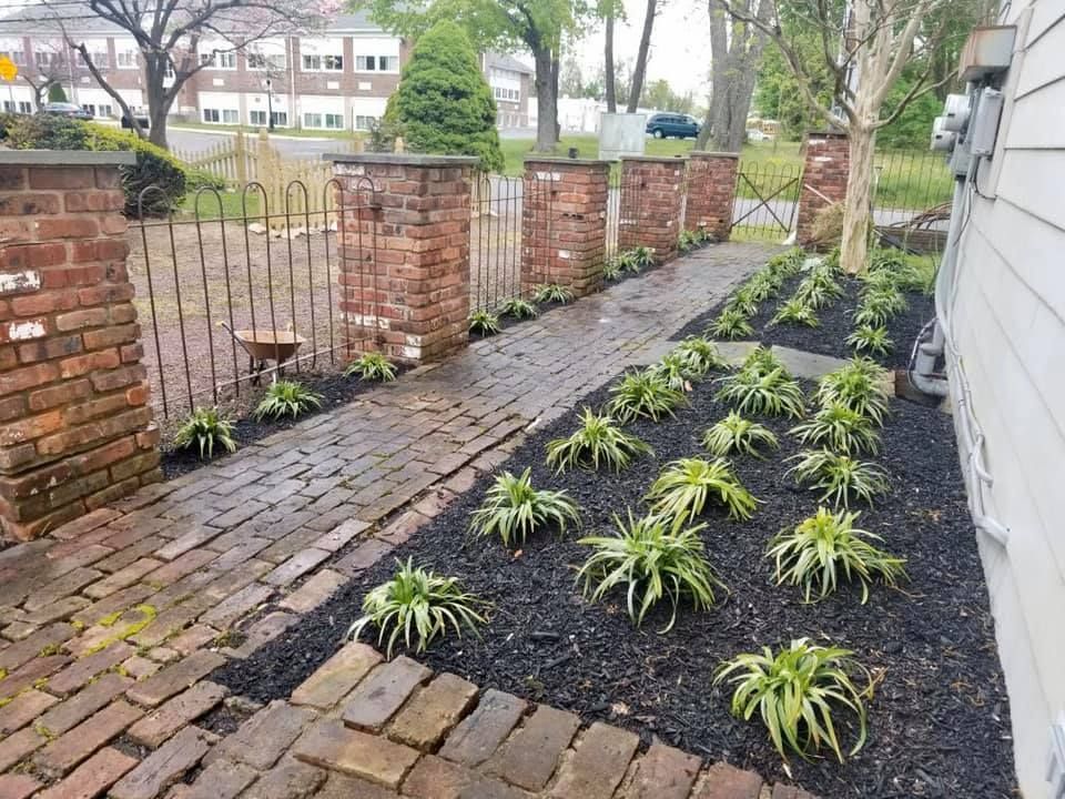 Landscape and hardscape installation