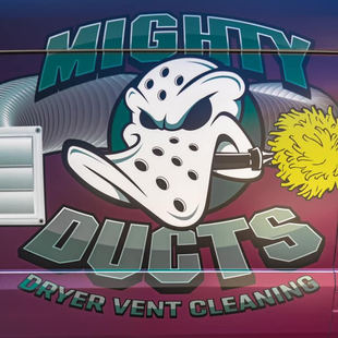 Mighty Ducts Dryer Vent Cleaning Logo