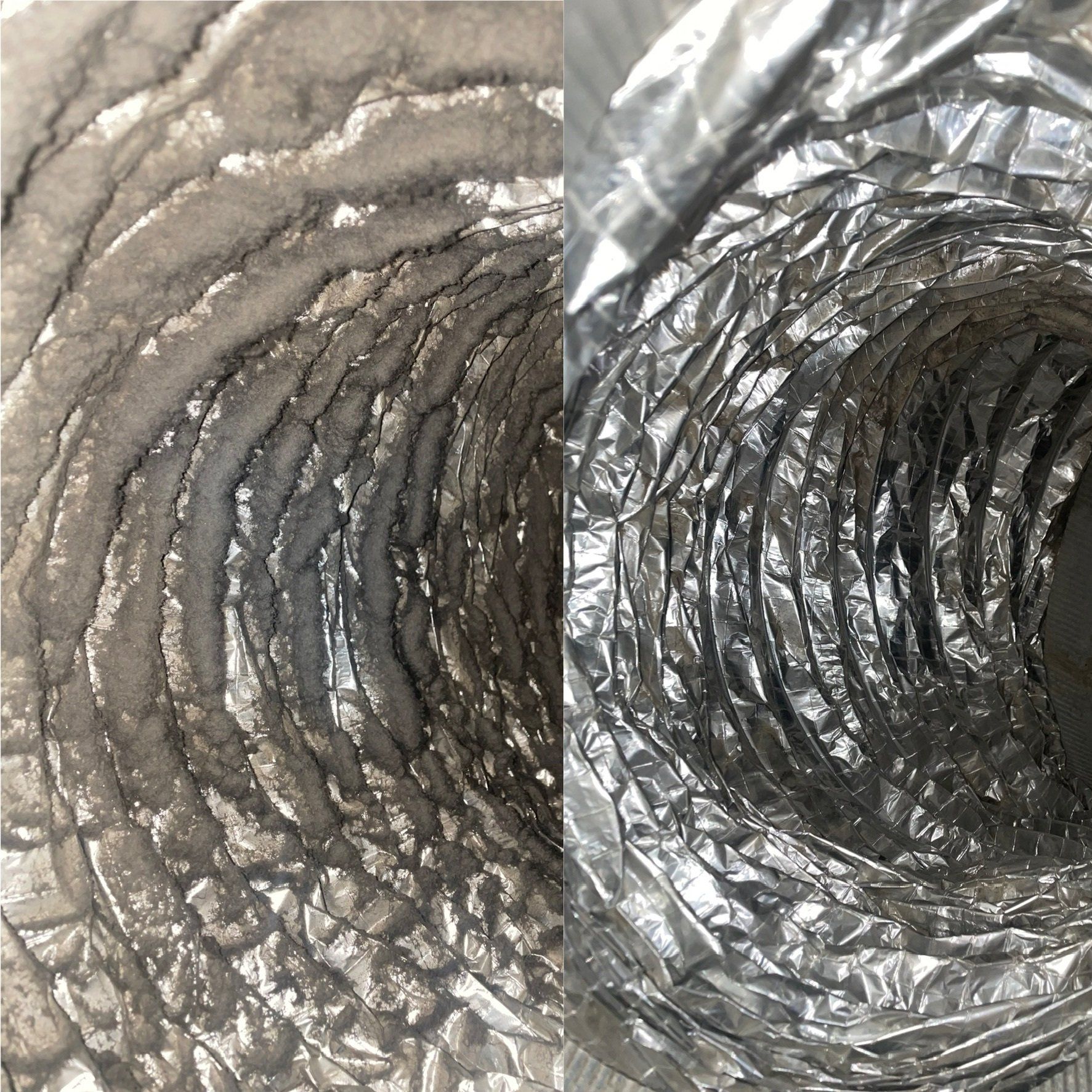A dryer vent with molds