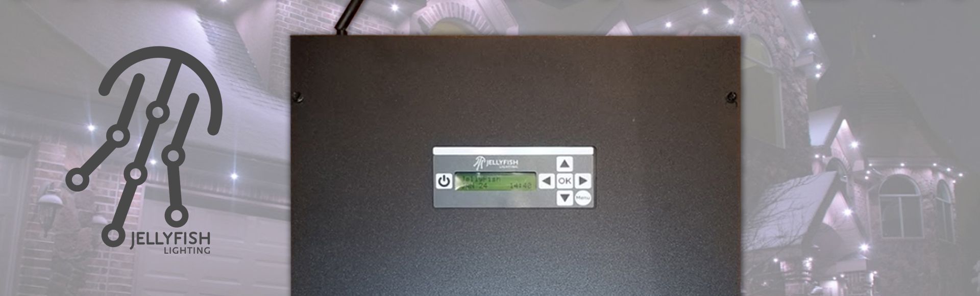 A black box with a sticker on it that says 'a' on it