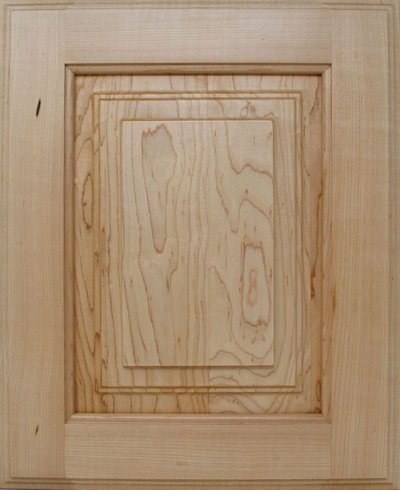 A piece of wood with a square in the middle