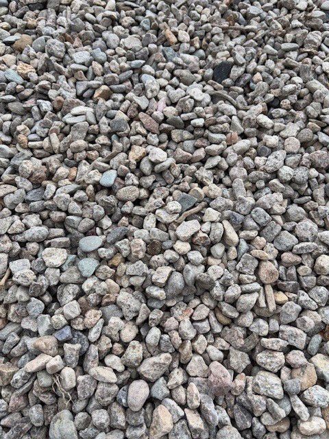Pile of small, multi-colored gravel stones.