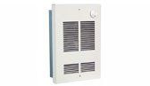 SED Series - Fan-Forced Wall Heaters