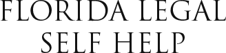 Florida Legal Self Help - Logo