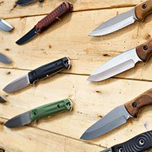 Hunting and fishing knives