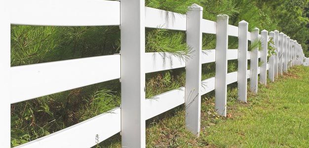 PVC fence