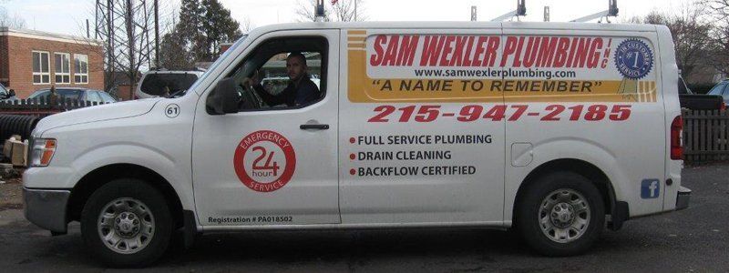 Sam Wexler Plumbing truck
