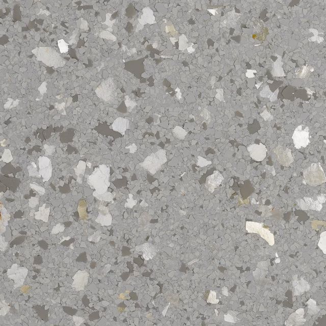 Gray speckled concrete surface with white and dark flecks