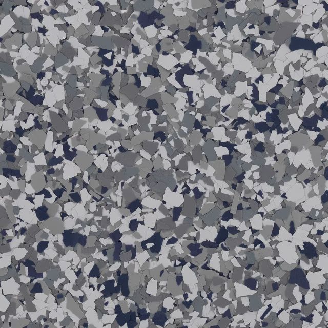 Gray and navy camouflage pattern with speckled abstract shapes