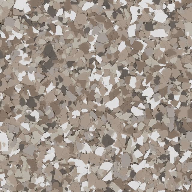 Abstract beige and white speckled terrazzo-like pattern