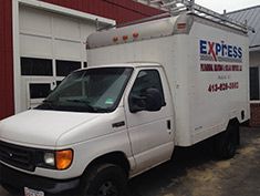 Express Plumbing Service truck