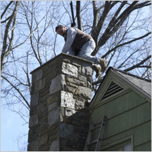 Chimney cleaning