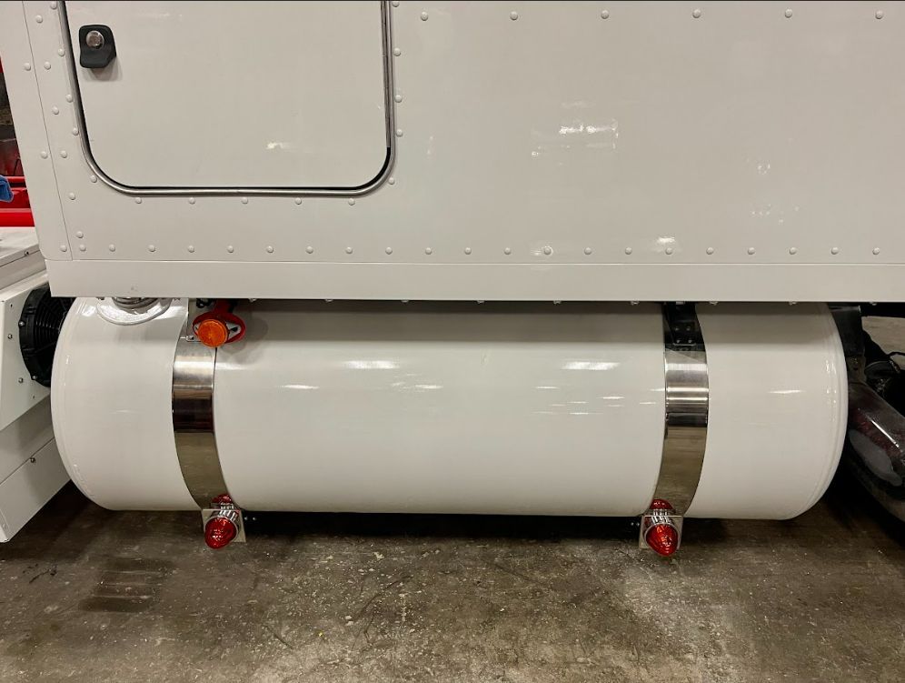 Pete Fuel Tank Light Brackets