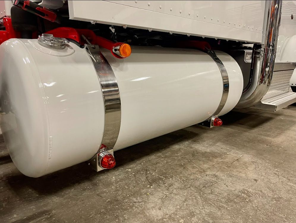 Pete Fuel Tank Light Brackets