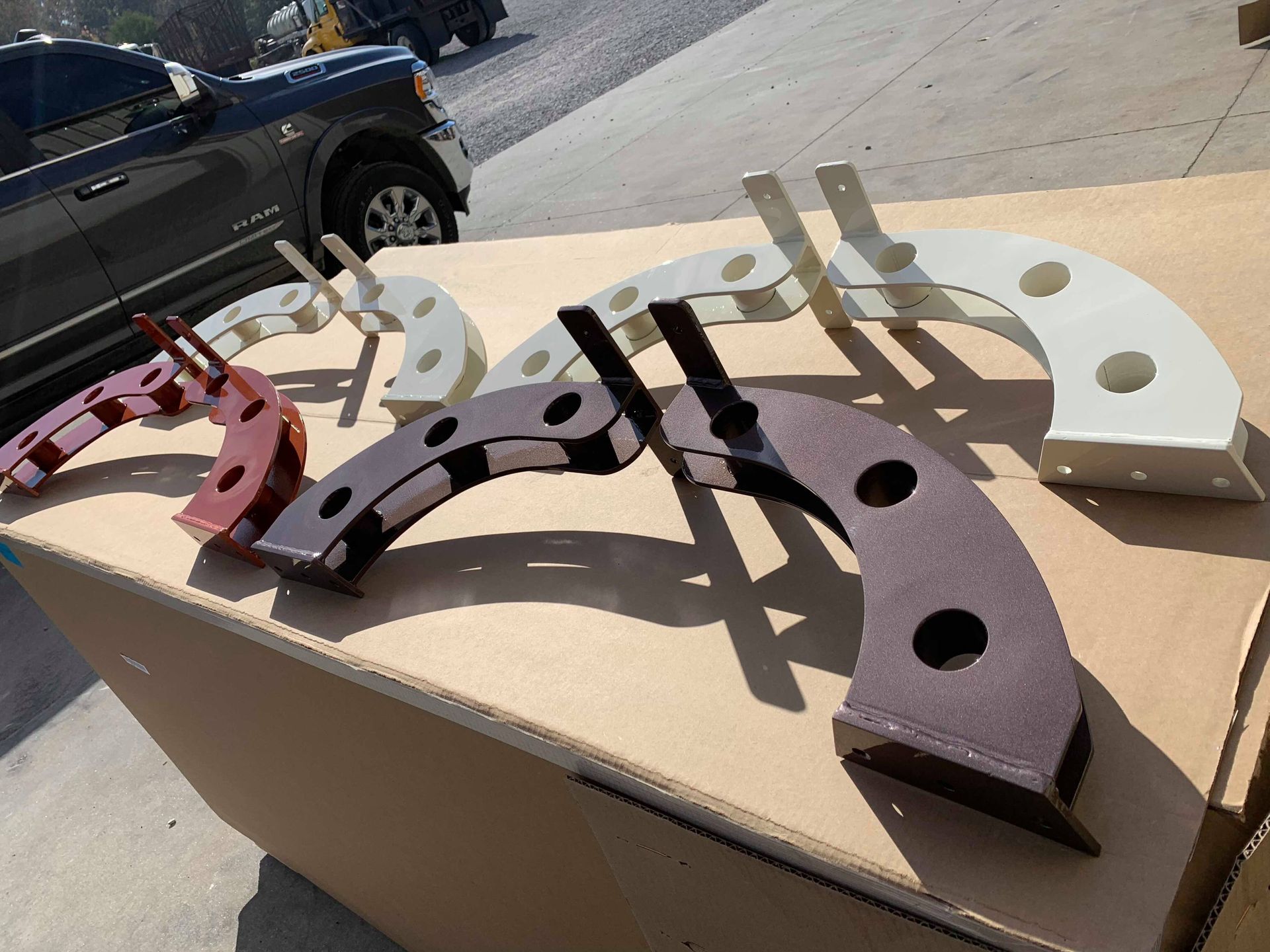 Light Bar Mount For Flat Top Peterbilts