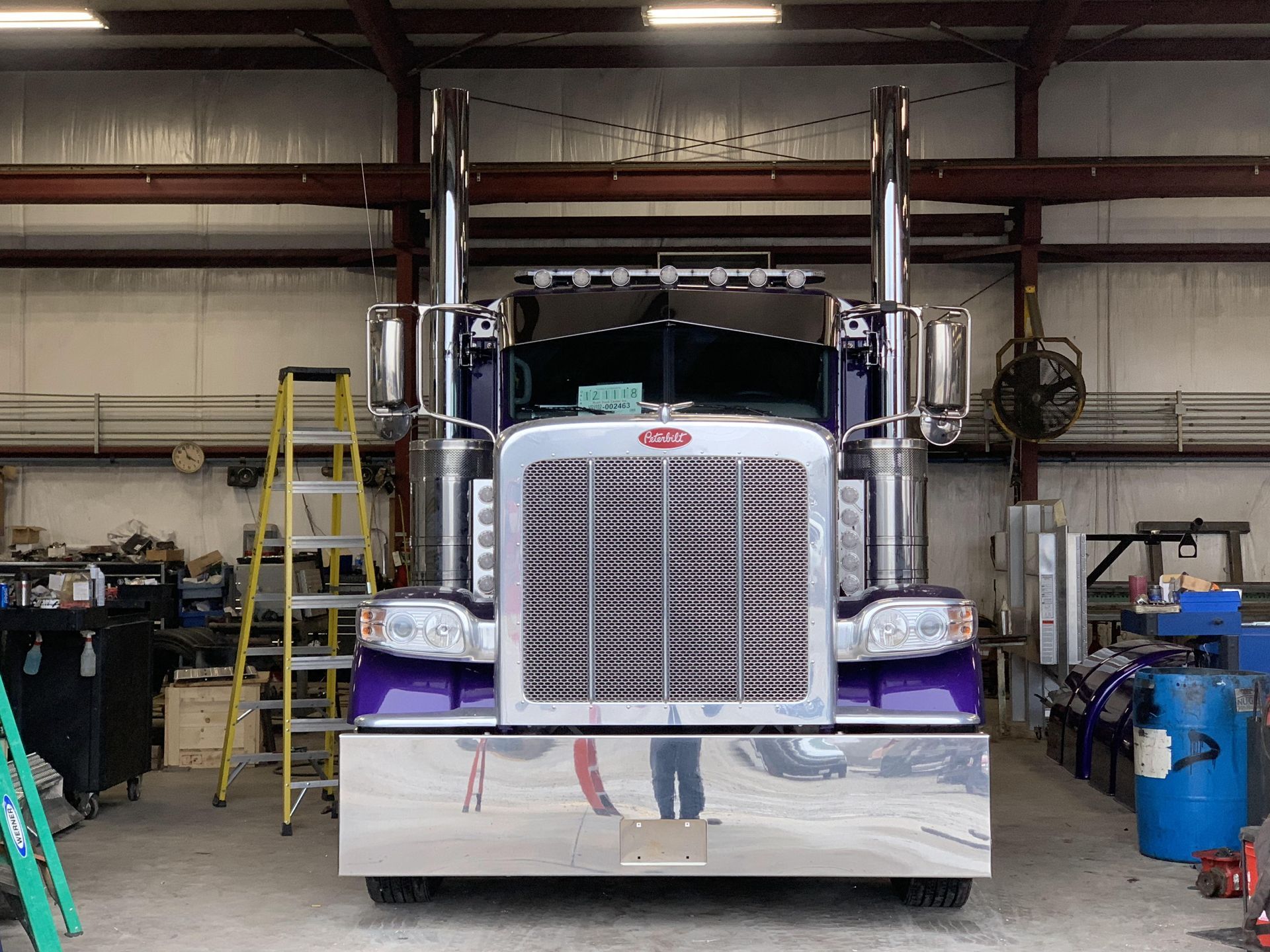 Light Bar Mount For Flat Top Peterbilts