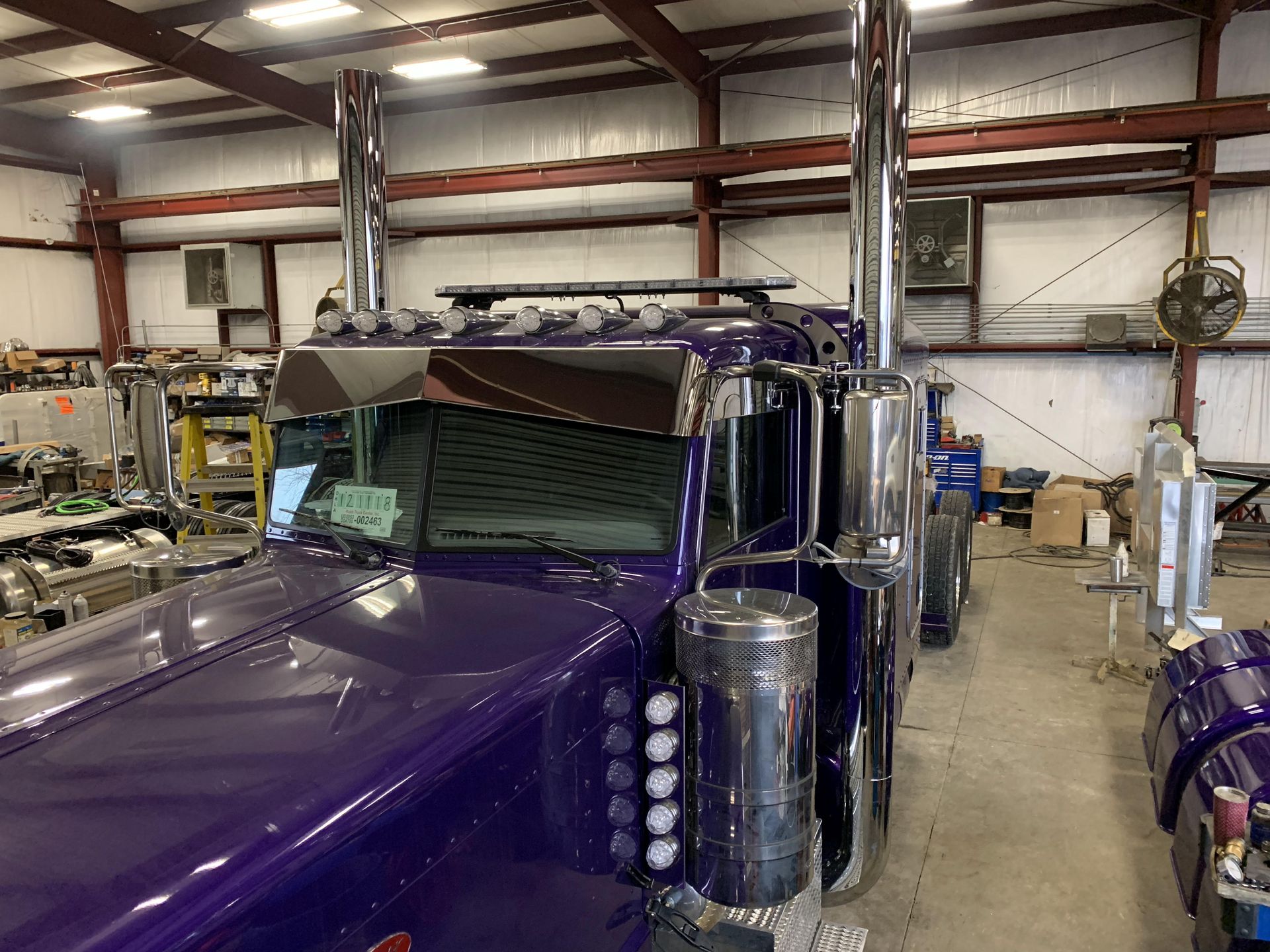 Light Bar Mount For Flat Top Peterbilts